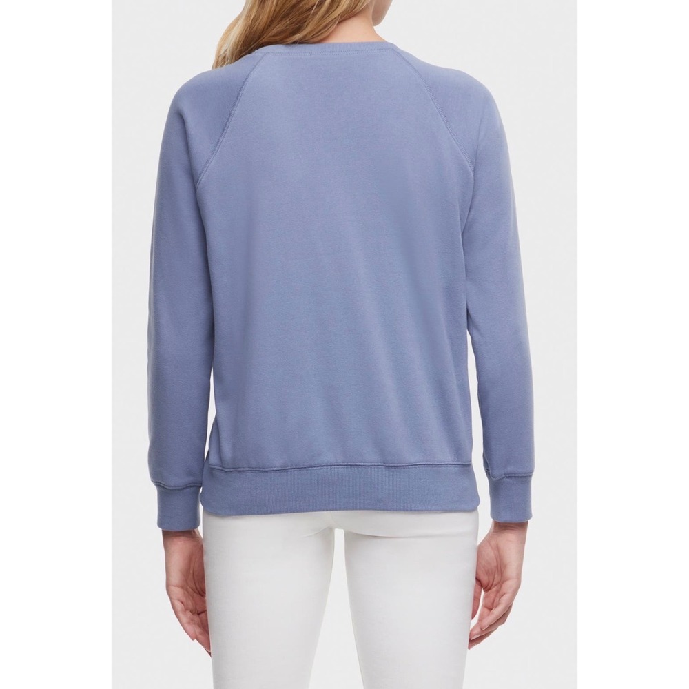 Wildfox $98MSRP NYC Blue Graphic Sweatshirt Pullover Large - Picture 2 of 8